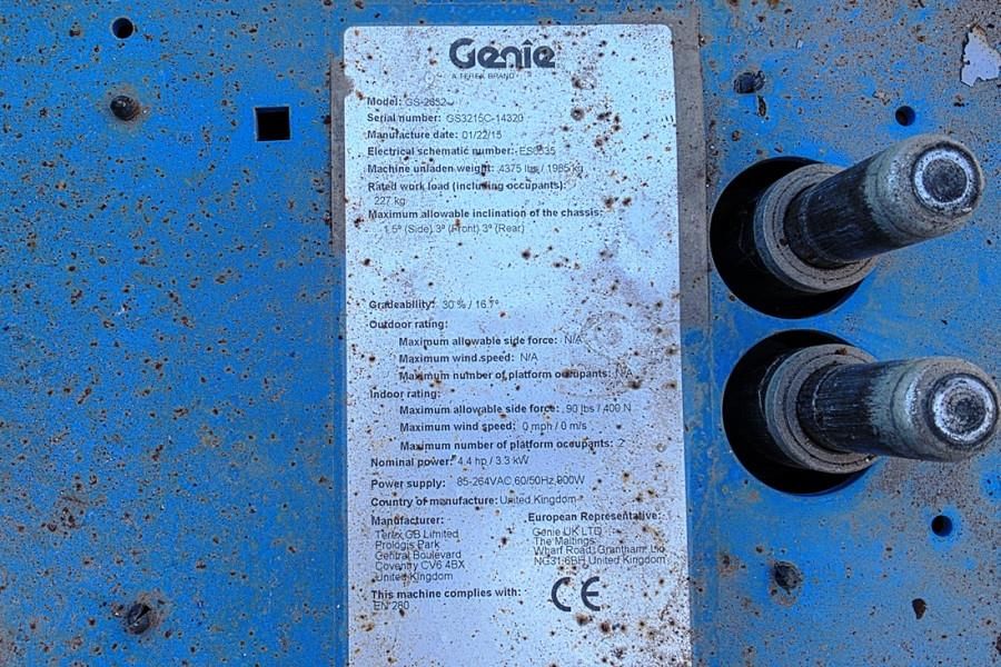 Genie GS2632 Electric, 10m Working Height, Non Marking T