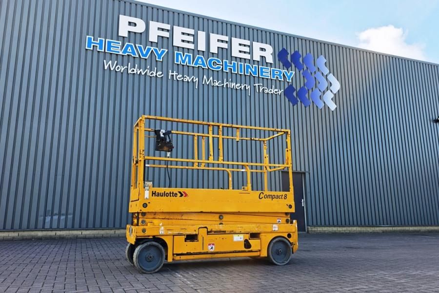 Haulotte Compact 8 Electric, 8.2m Working Height, 350kg Cap