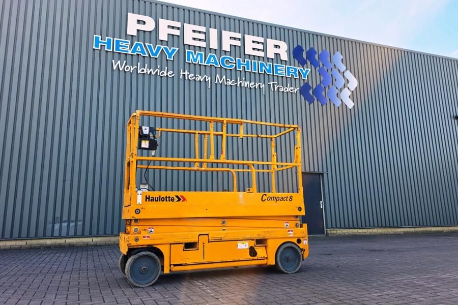 Haulotte Compact 8 Electric, 8.2m Working Height, 350kg Cap