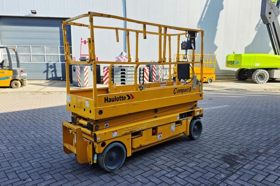 Haulotte Compact 8 Electric, 8.2m Working Height, 350kg Cap