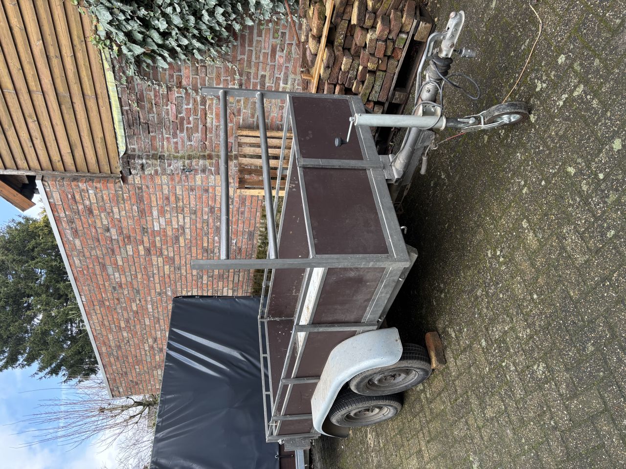 Dubbelasser aanhanger