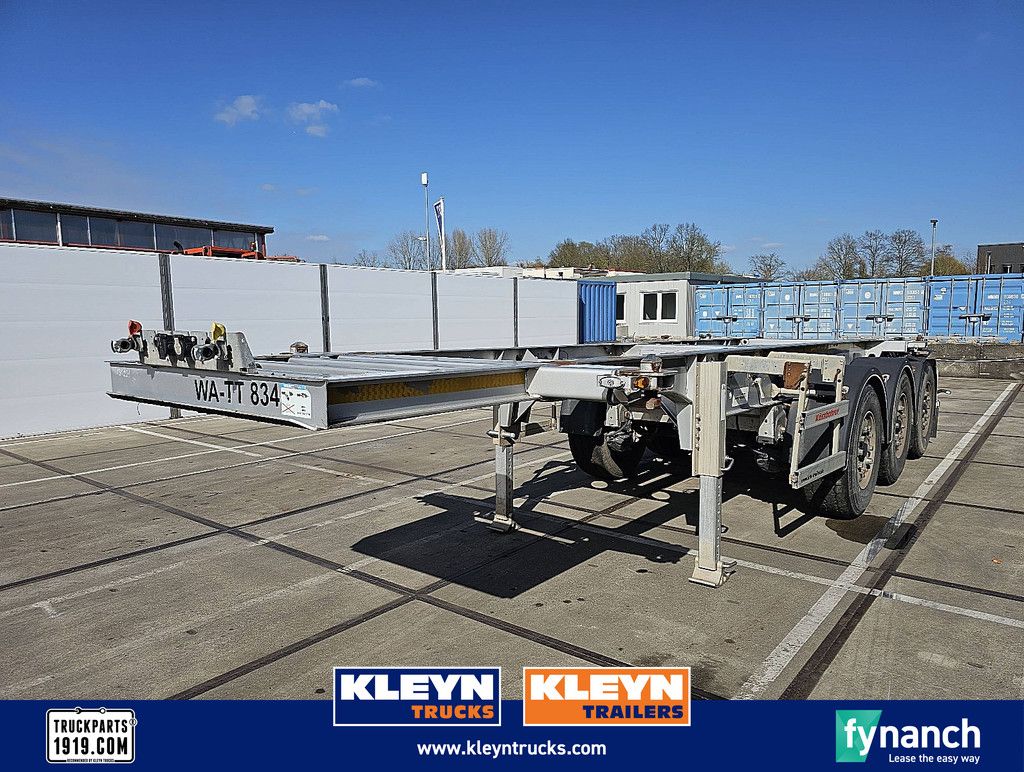 KÄSSBOHRER CS 20 FT TANK bpw alcoa's 3250kg