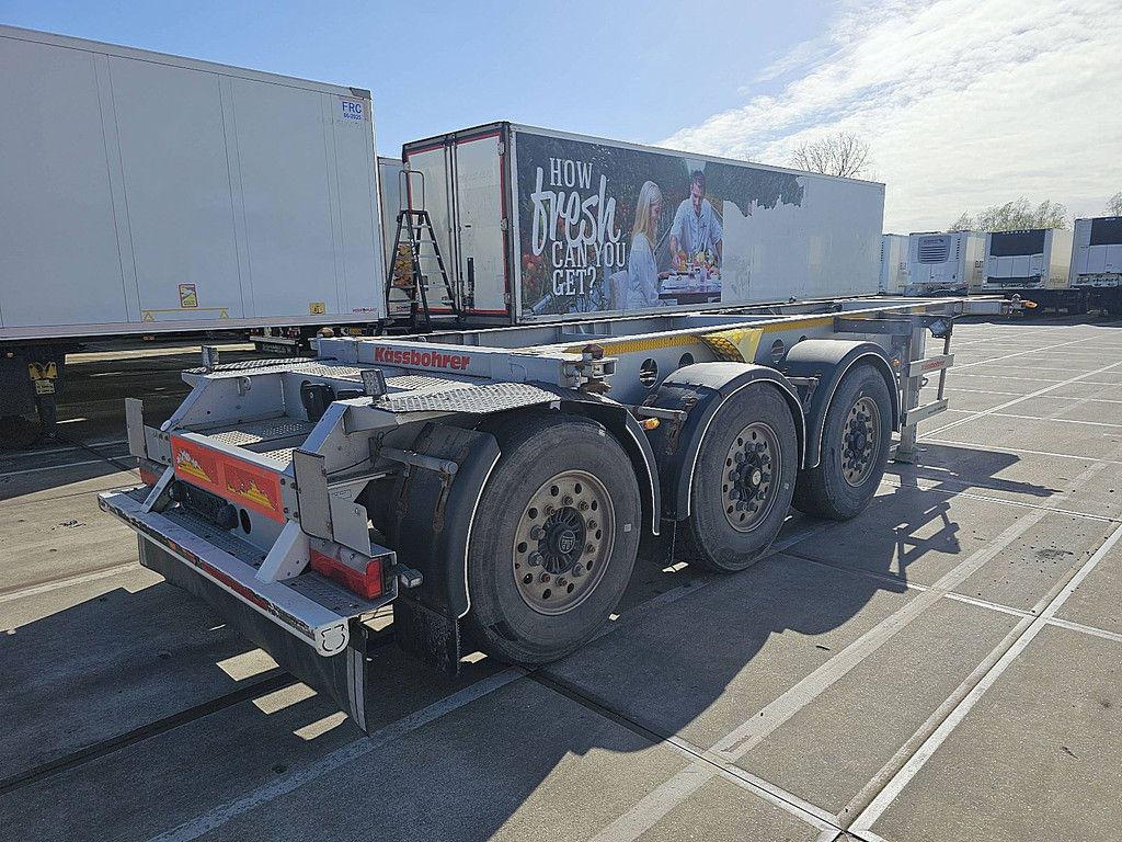 KÄSSBOHRER CS 20 FT TANK bpw alcoa's 3250kg