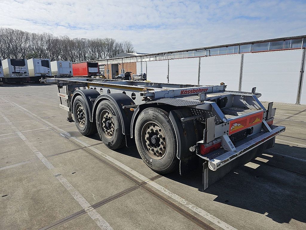 KÄSSBOHRER CS 20 FT TANK bpw alcoa's 3250kg