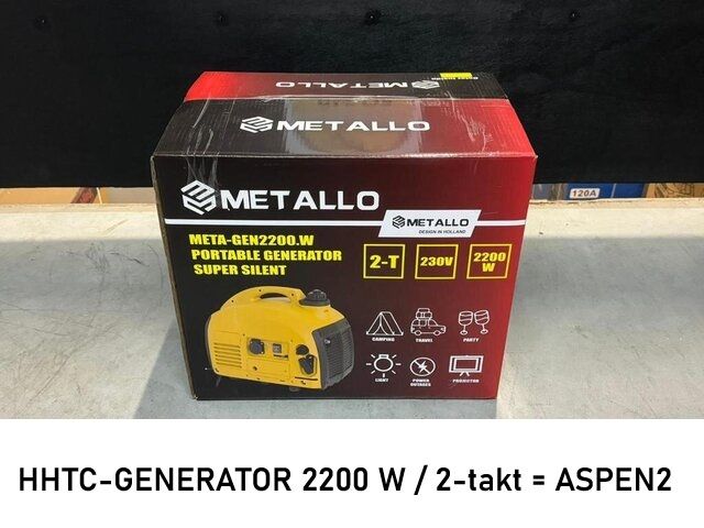 Aggregaat nodig ... Henk heeft ze staan ... in Epe ...