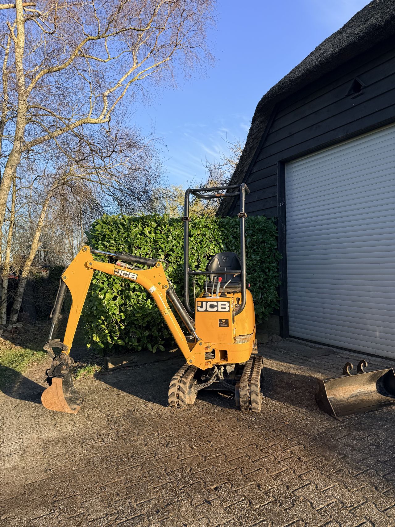 Jcb 8008 mini graafmachine mini graver mini kraann