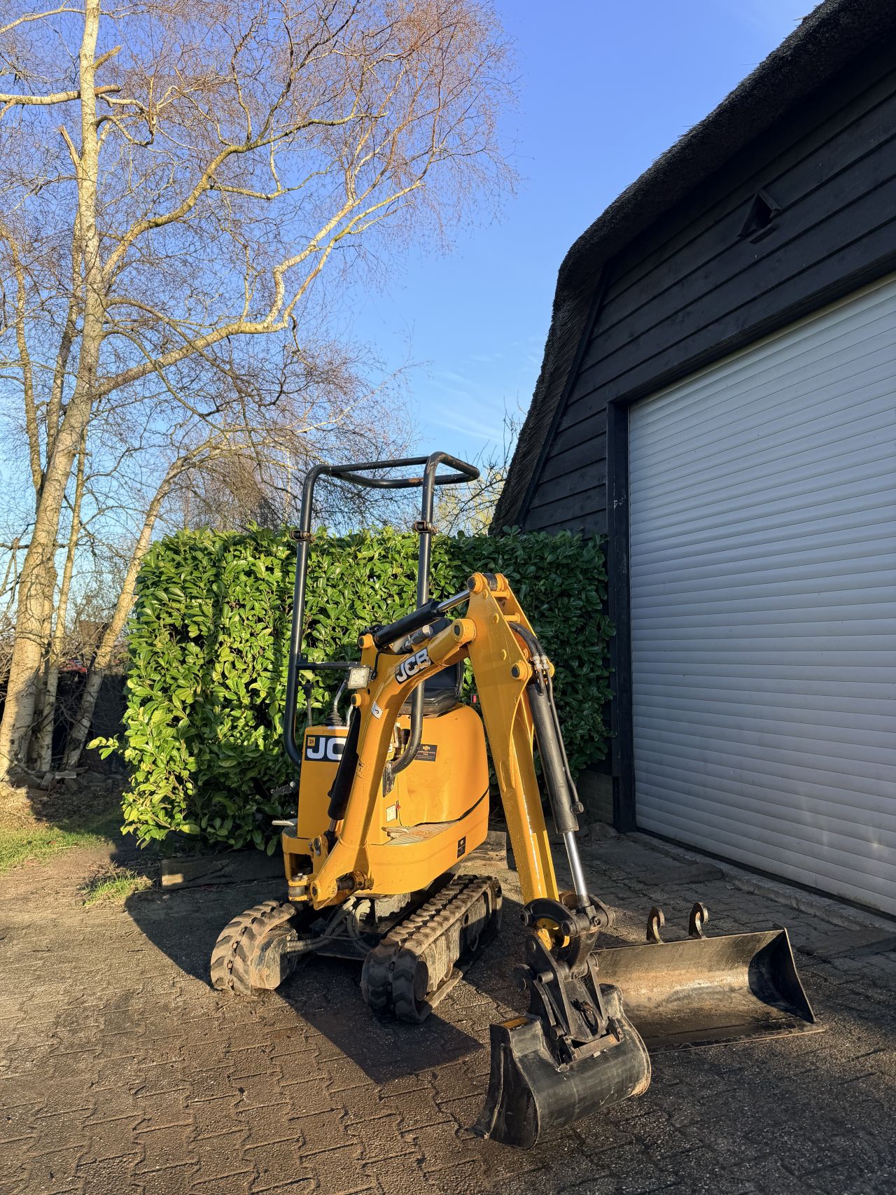 Jcb 8008 mini graafmachine mini graver mini kraann