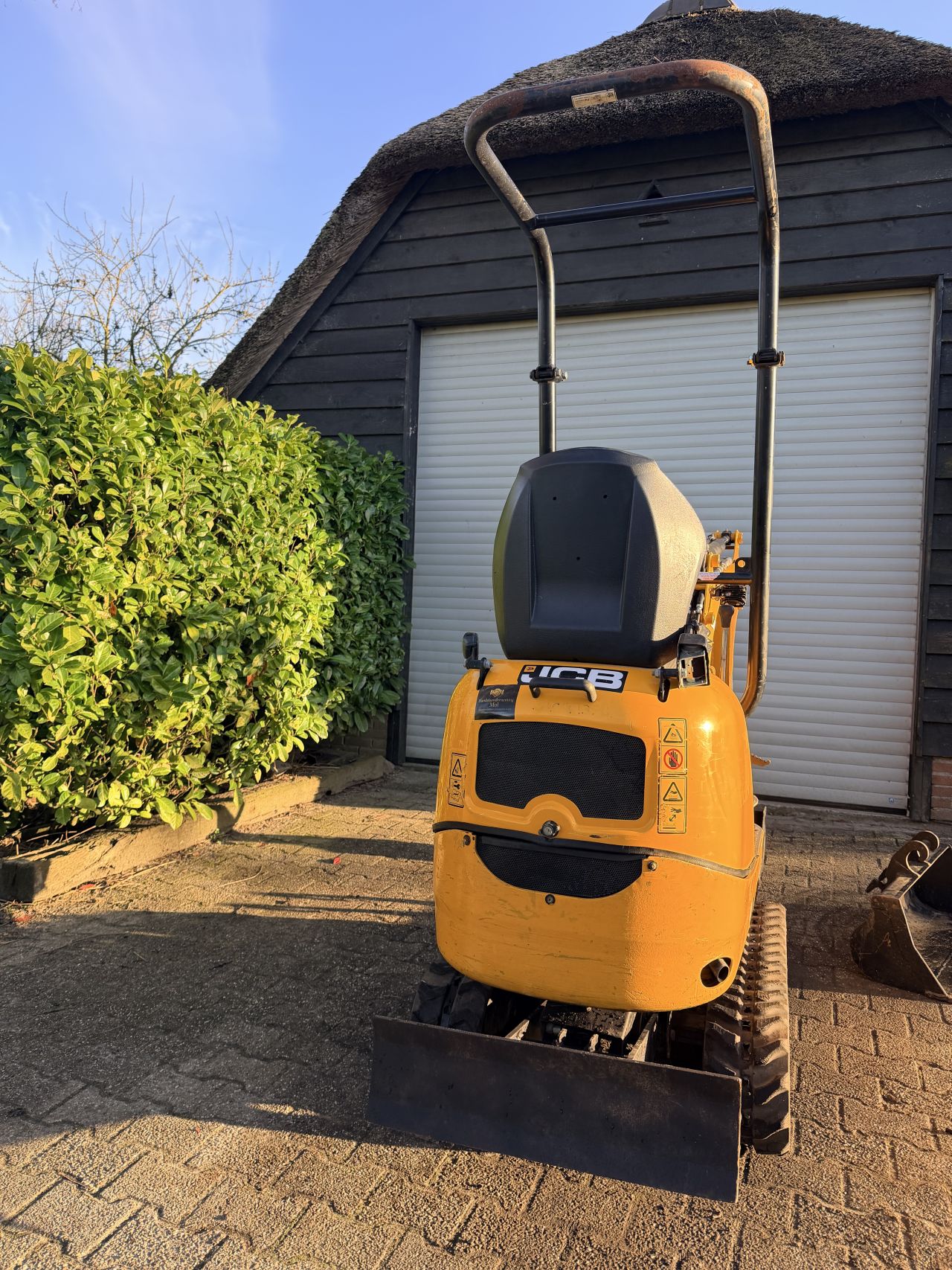 Jcb 8008 mini graafmachine mini graver mini kraann