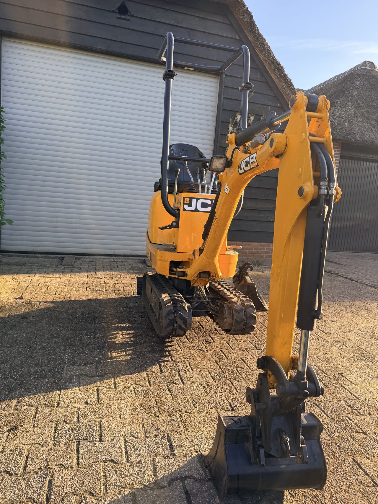 Jcb 8008 mini graafmachine mini graver mini kraann