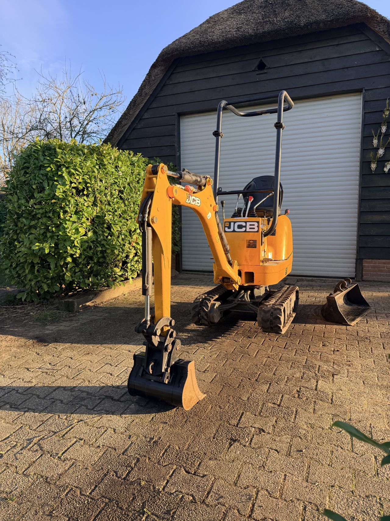 Jcb 8008 mini graafmachine mini graver mini kraann