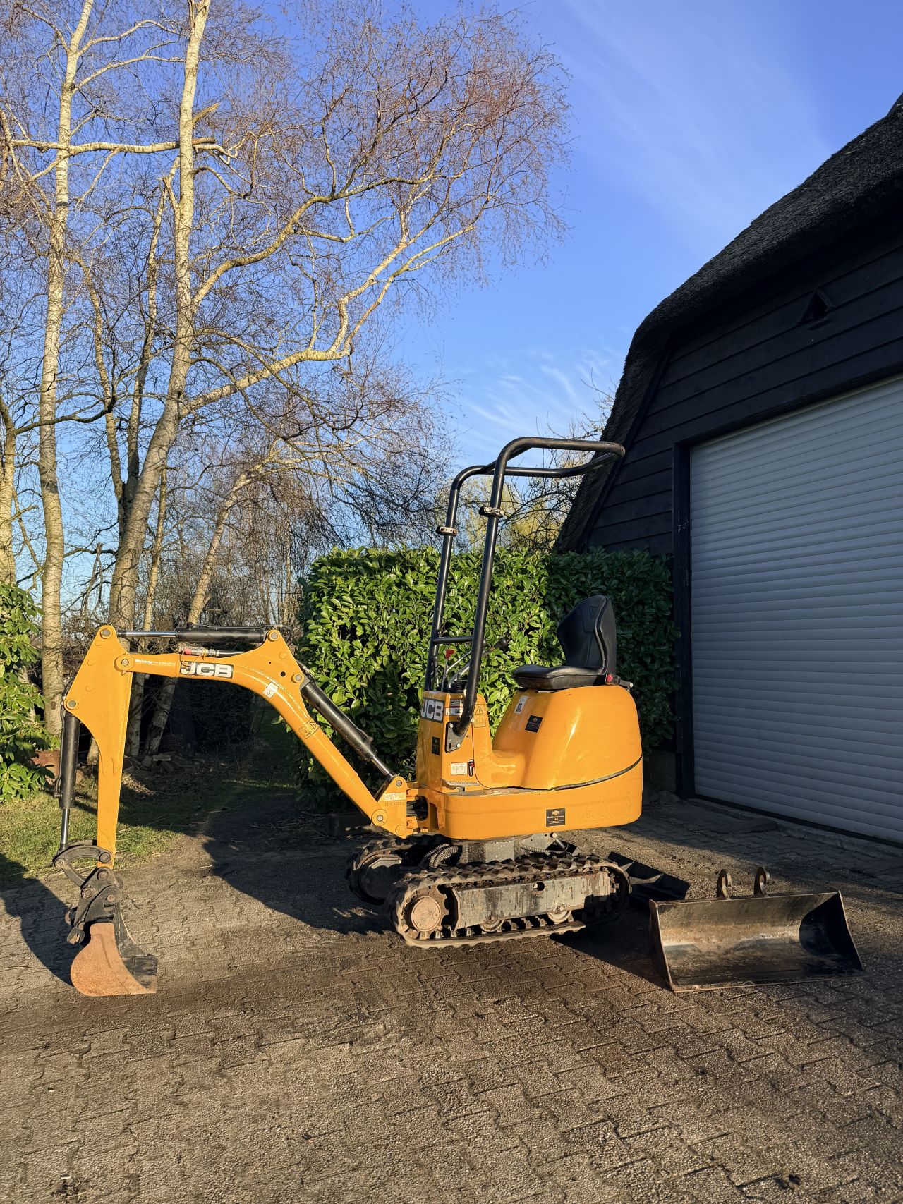 Jcb 8008 mini graafmachine mini graver mini kraann