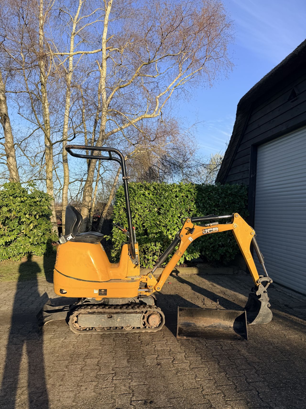 Jcb 8008 mini graafmachine mini graver mini kraann