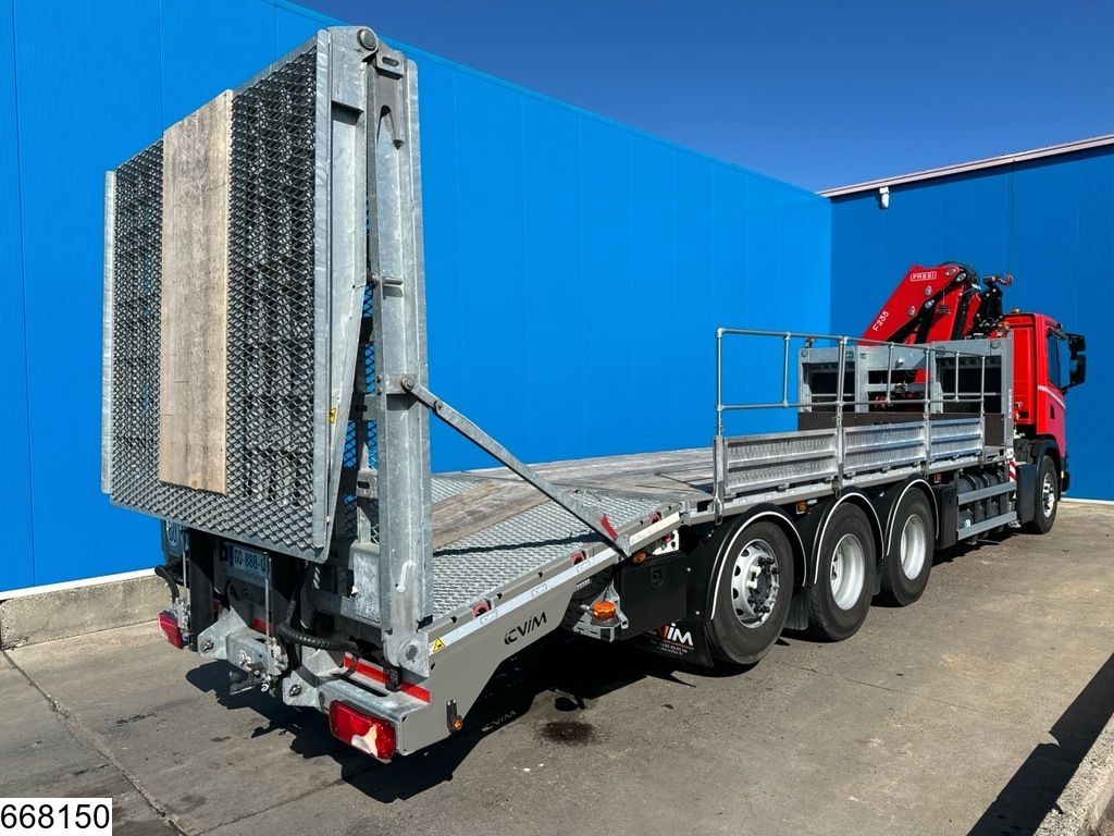 Scania G 410 EURO 6e, CNG, 8x4, Retarder, Fassi