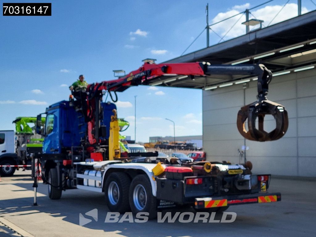 Mercedes Arocs 3348 6X4 Palfinger Epsilon M120Z79TR Crane + 20t containersystem ADR Big-Axle Euro 6