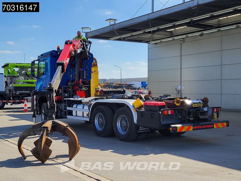 Mercedes Arocs 3348 6X4 Palfinger Epsilon M120Z79TR Crane + 20t containersystem ADR Big-Axle Euro 6