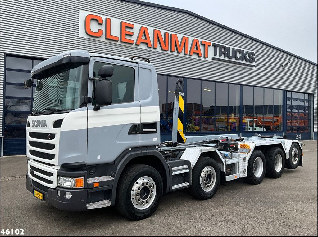 Scania G 490 10x4 Euro 6 Retarder Hiab 26 Ton haakarmsysteem