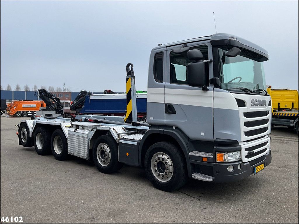 Scania G 490 10x4 Euro 6 Retarder Hiab 26 Ton haakarmsysteem