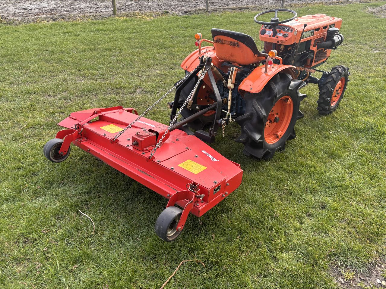 130 cm weilandbloter / cirkelmaaier /grasmaaier tbv minitractor