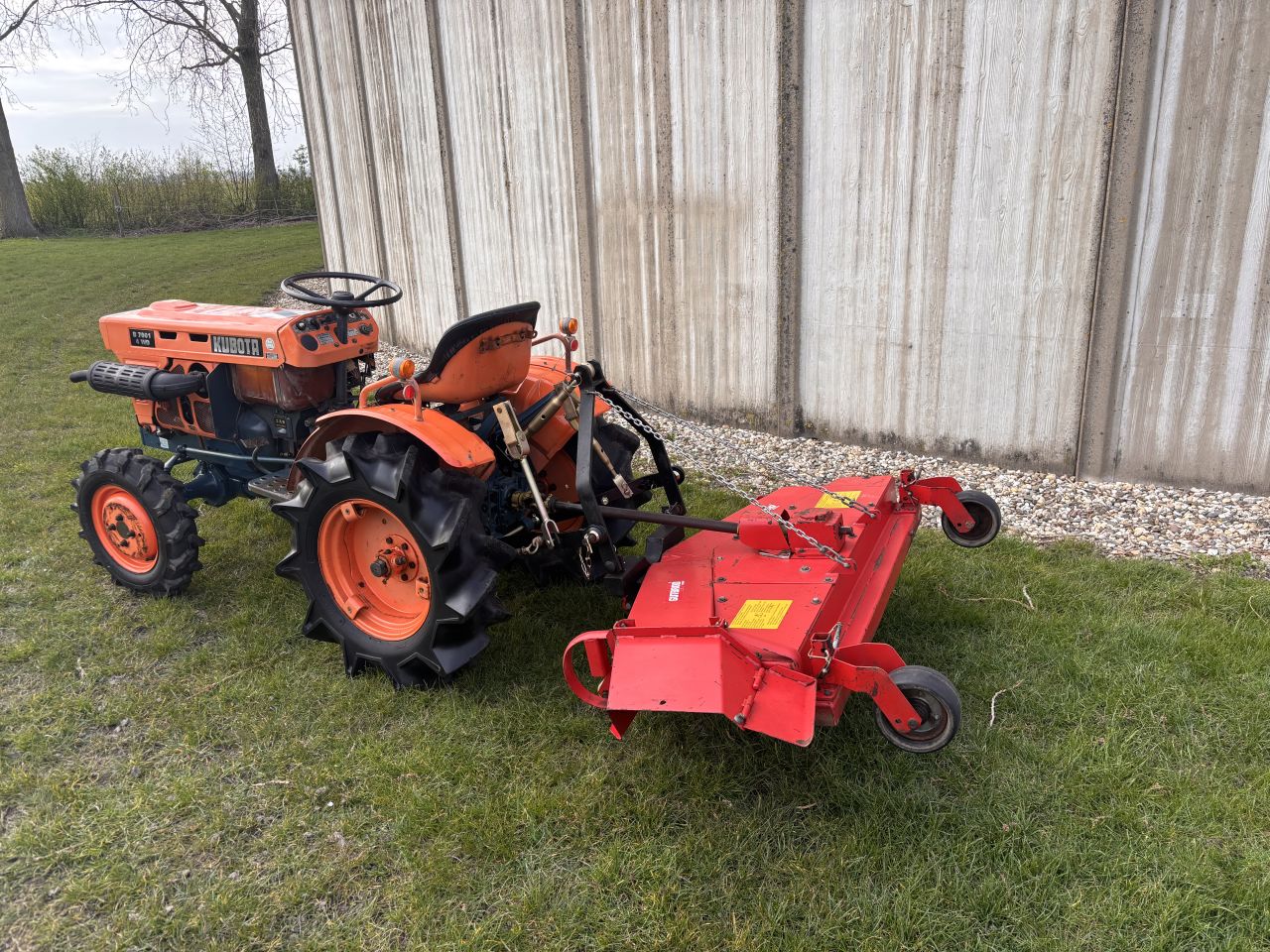 130 cm weilandbloter / cirkelmaaier /grasmaaier tbv minitractor