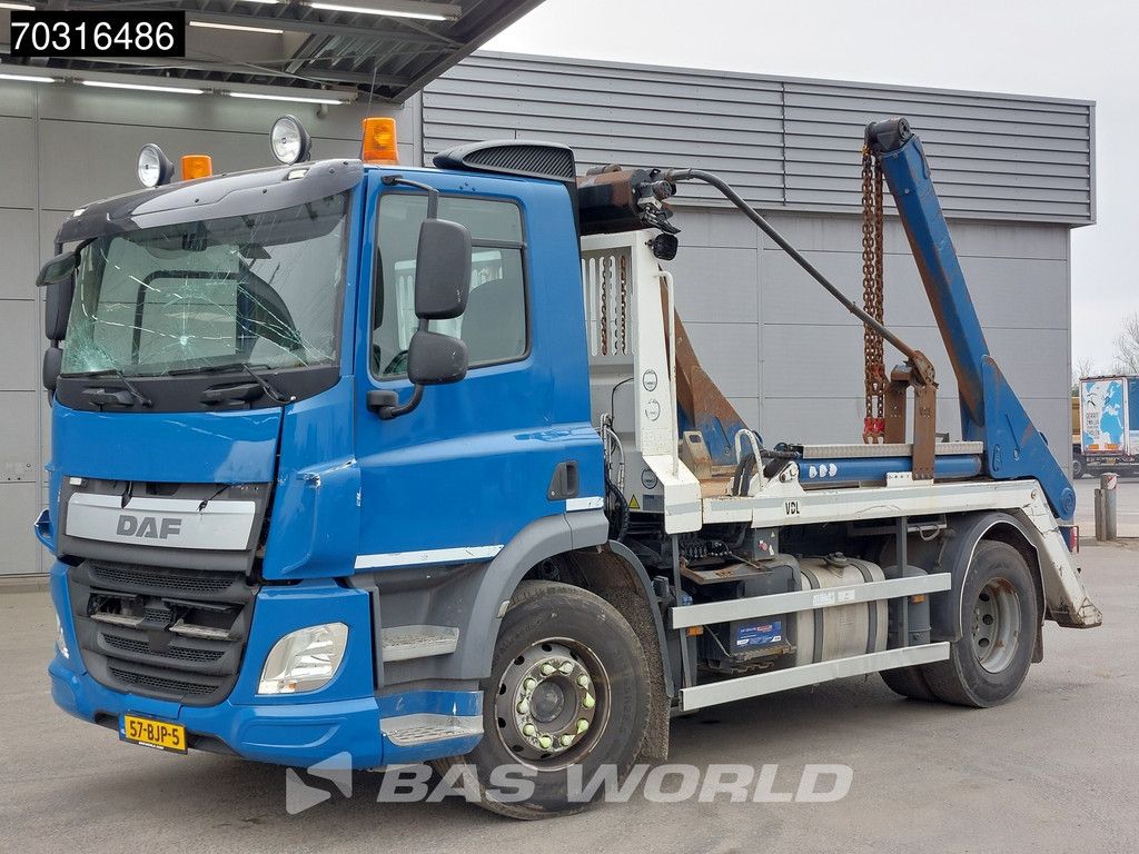 DAF CF 400 4X2 FRONTAL CABIN DAMAGE VDL P14 Skiploader Euro 6