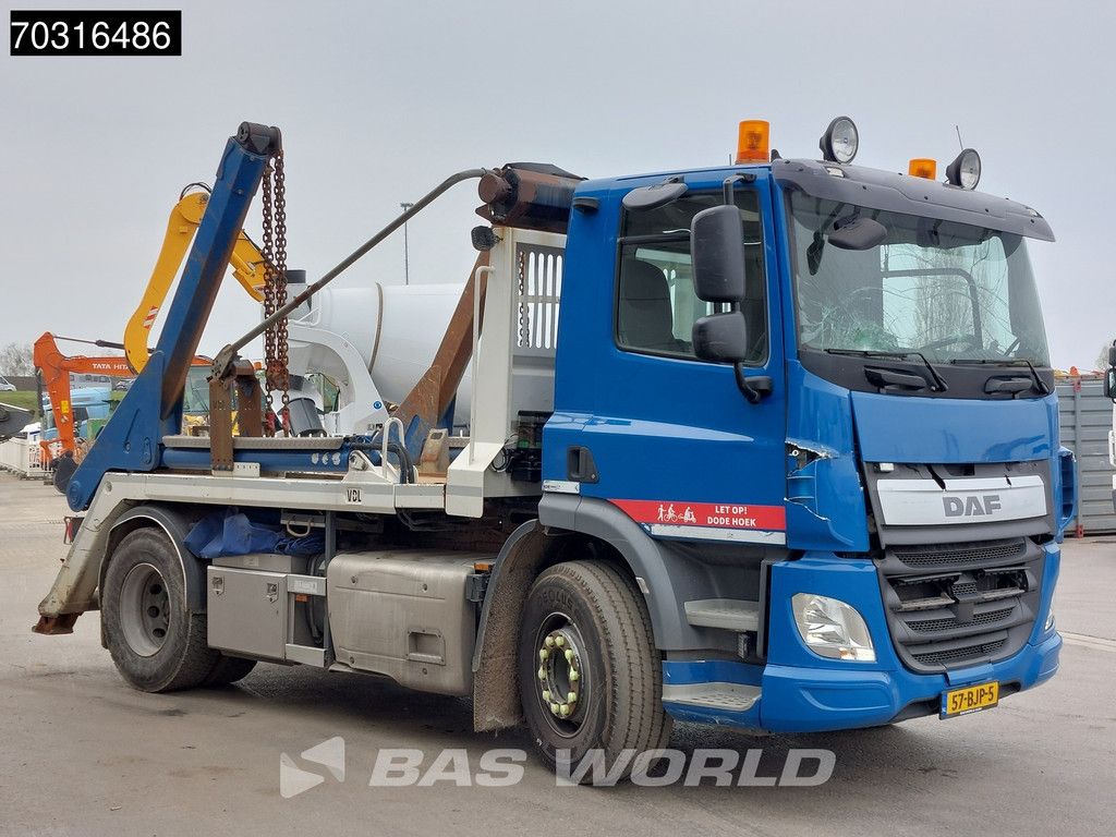 DAF CF 400 4X2 FRONTAL CABIN DAMAGE VDL P14 Skiploader Euro 6