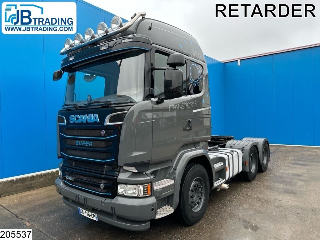 Scania R 580 EURO 6, 6x4, Retarder, Hub reduction
