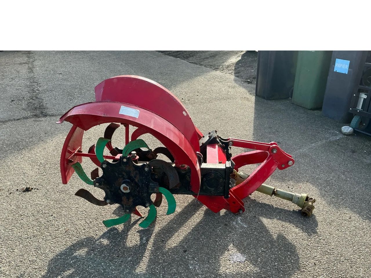 Greppelfrees sleuvenfrees voor minitractoren