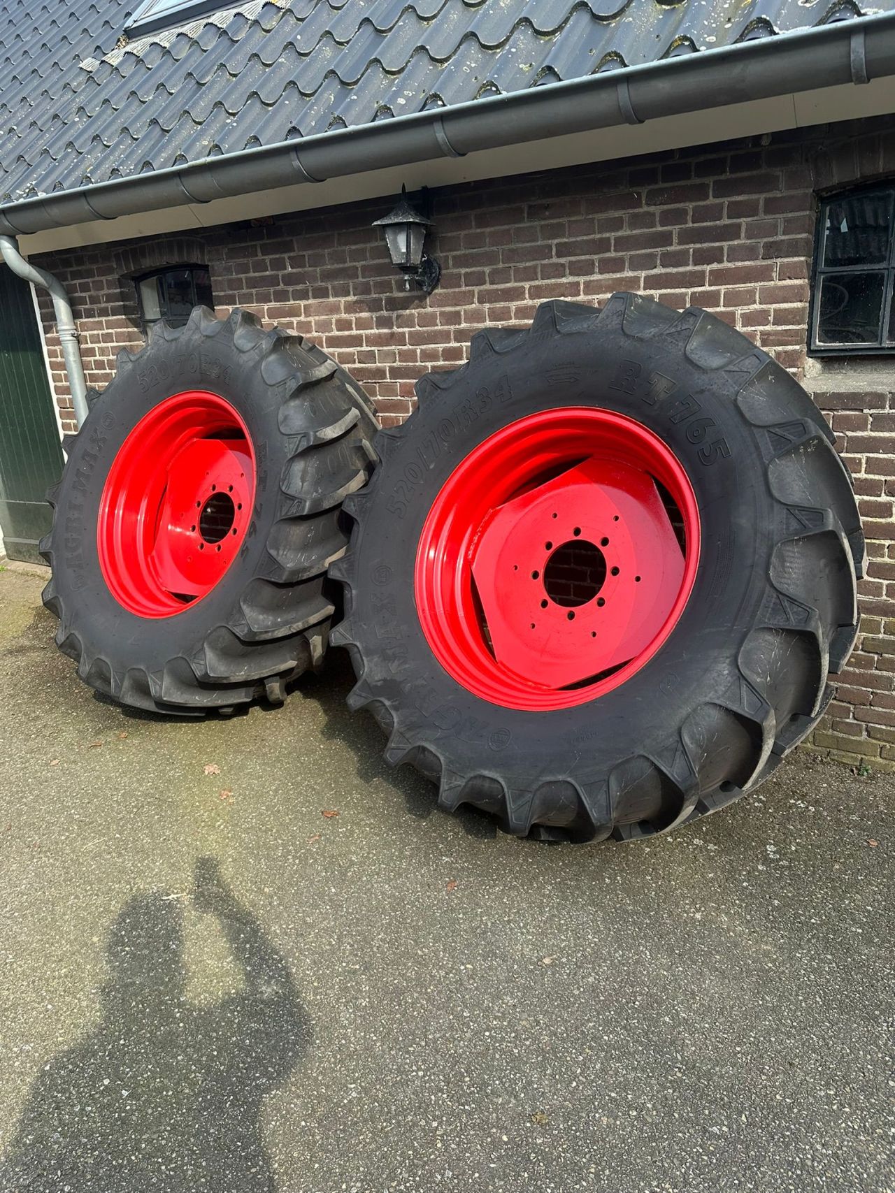 Fendt frontgewichten ondertrekhaak wielen