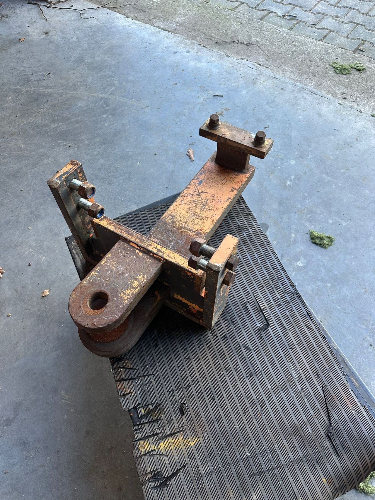 Fendt frontgewichten ondertrekhaak wielen