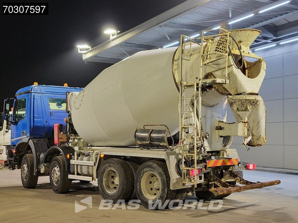 Mercedes Arocs 3240 8X4 Stetter 9m3 Mixer Full Steel Euro 6