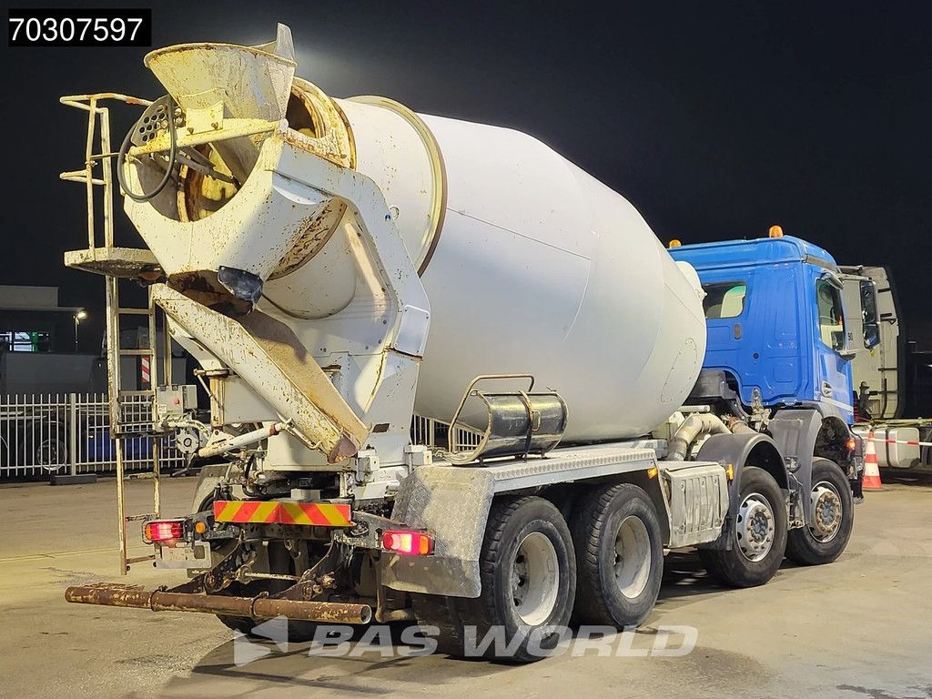 Mercedes Arocs 3240 8X4 Stetter 9m3 Mixer Full Steel Euro 6