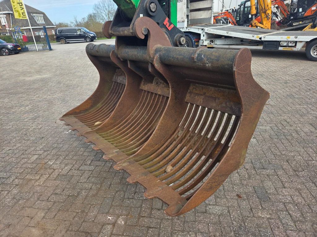 Verachtert opschoonbak/puinbak 2.40m breed