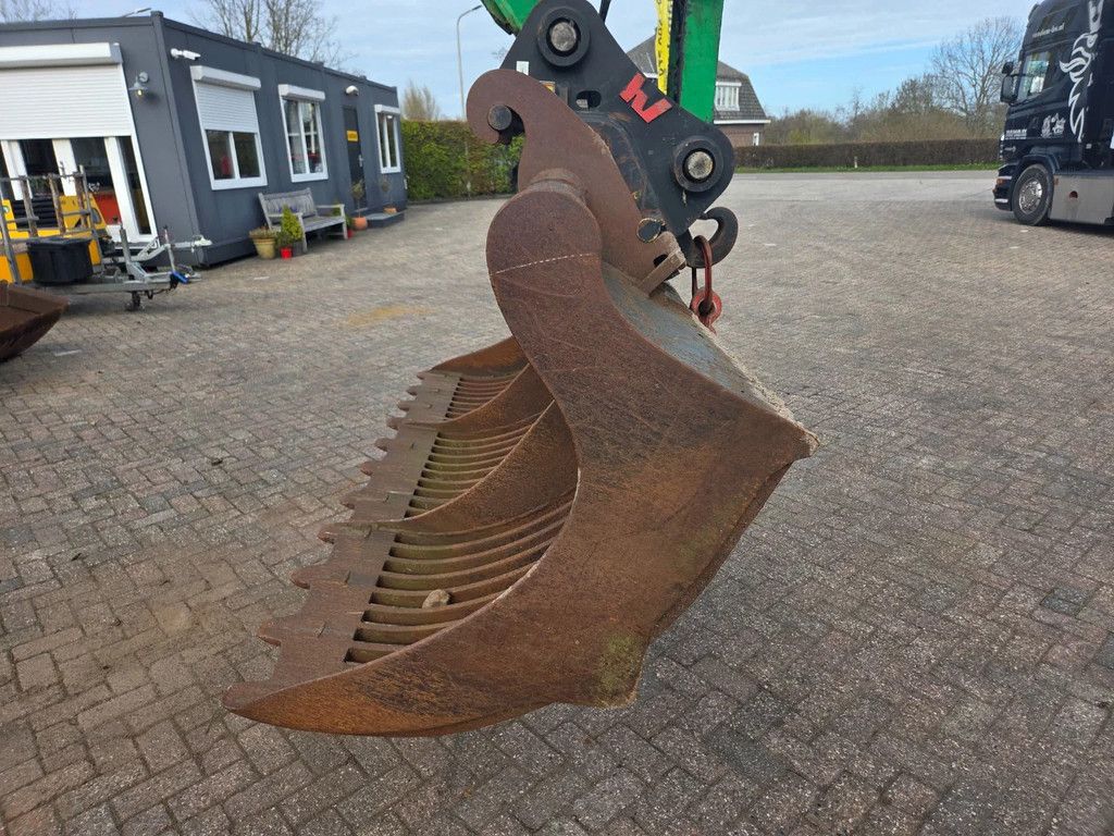 Verachtert opschoonbak/puinbak 2.40m breed