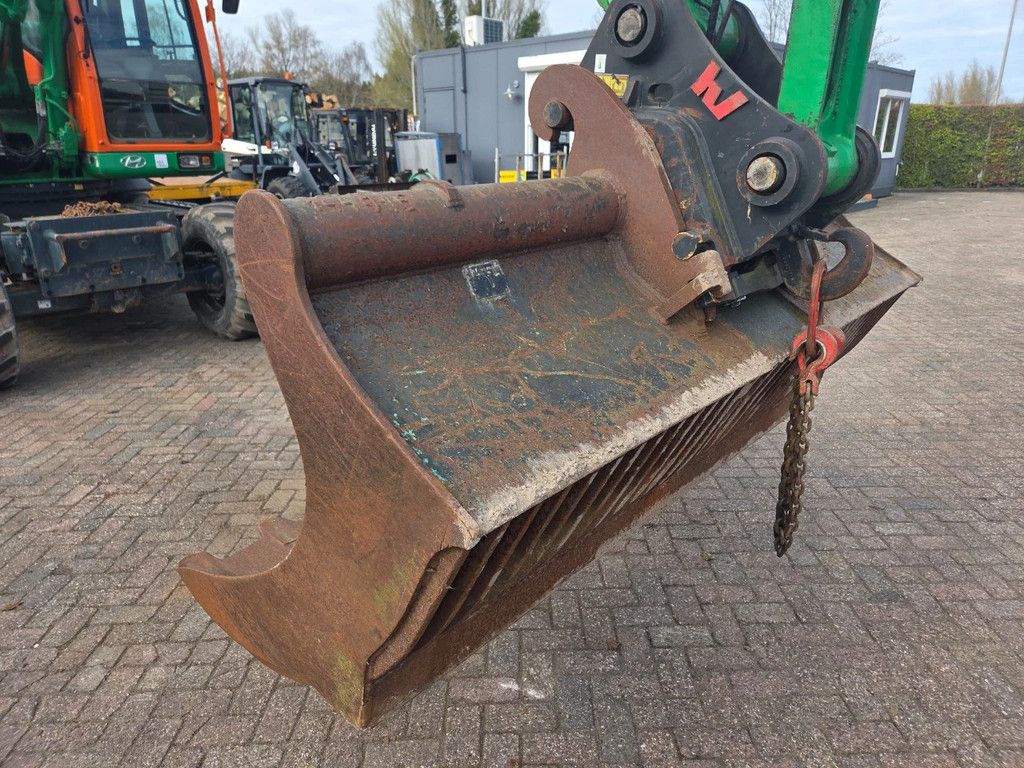 Verachtert opschoonbak/puinbak 2.40m breed