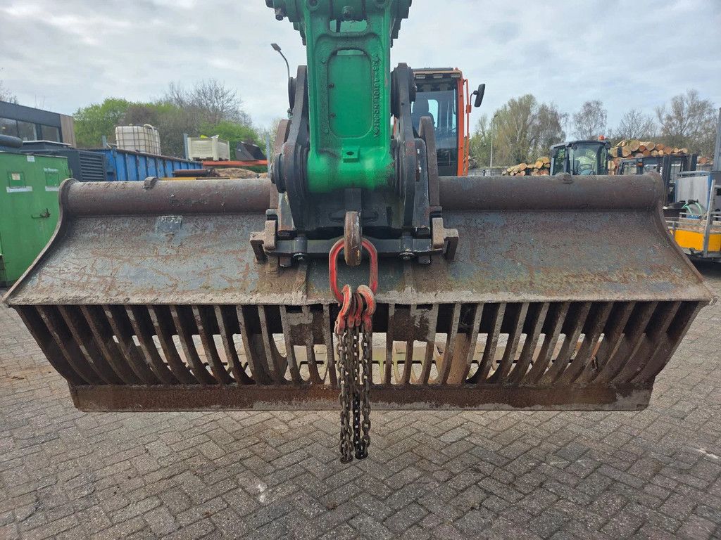 Verachtert opschoonbak/puinbak 2.40m breed