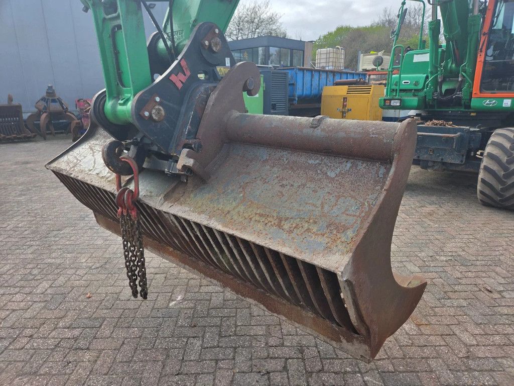 Verachtert opschoonbak/puinbak 2.40m breed