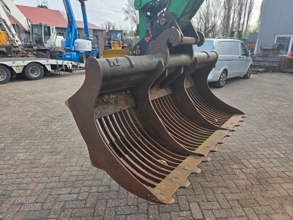 Verachtert opschoonbak/puinbak 2.40m breed