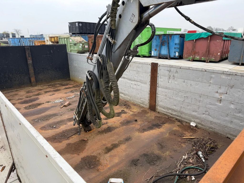 Gebruikt 14m3 container met kraan