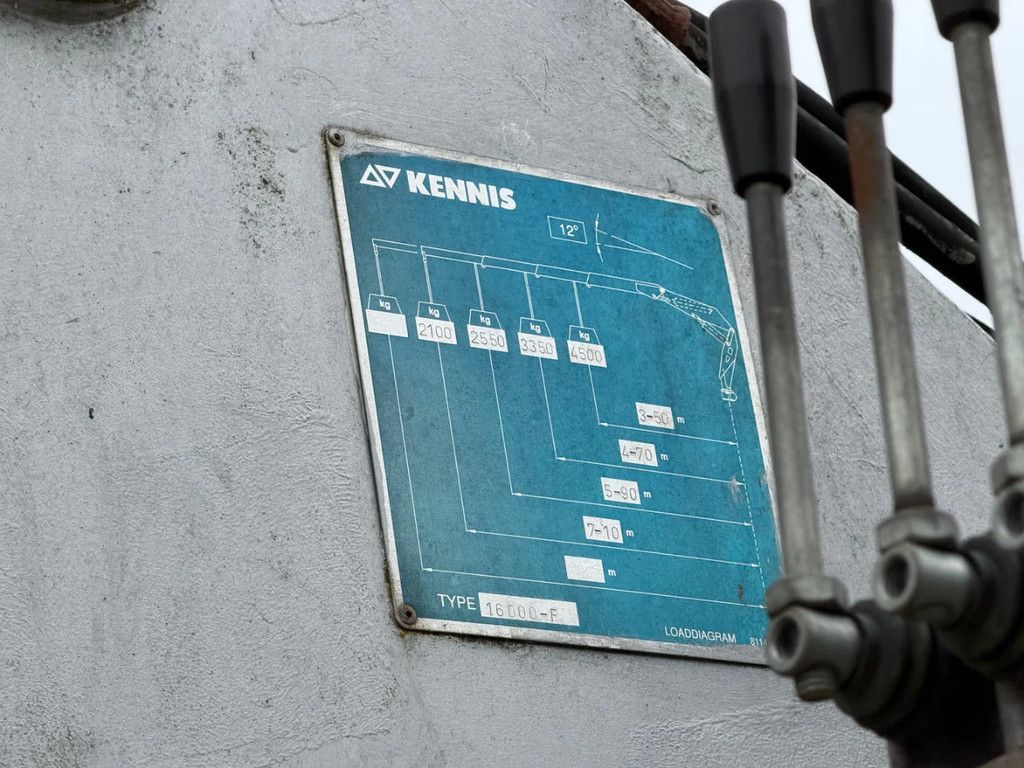 Gebruikt 14m3 container met kraan