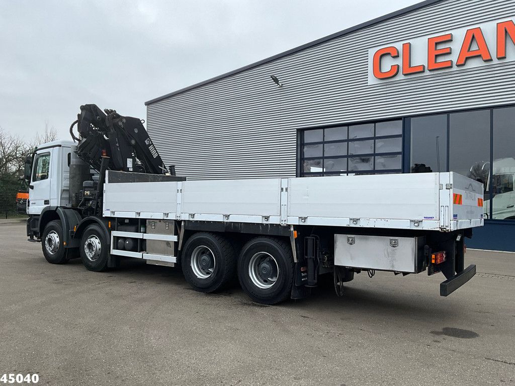 Mercedes-Benz Actros 4141 8x4 manual Hiab 32 Tonmeter laadkraan + Fly-jib