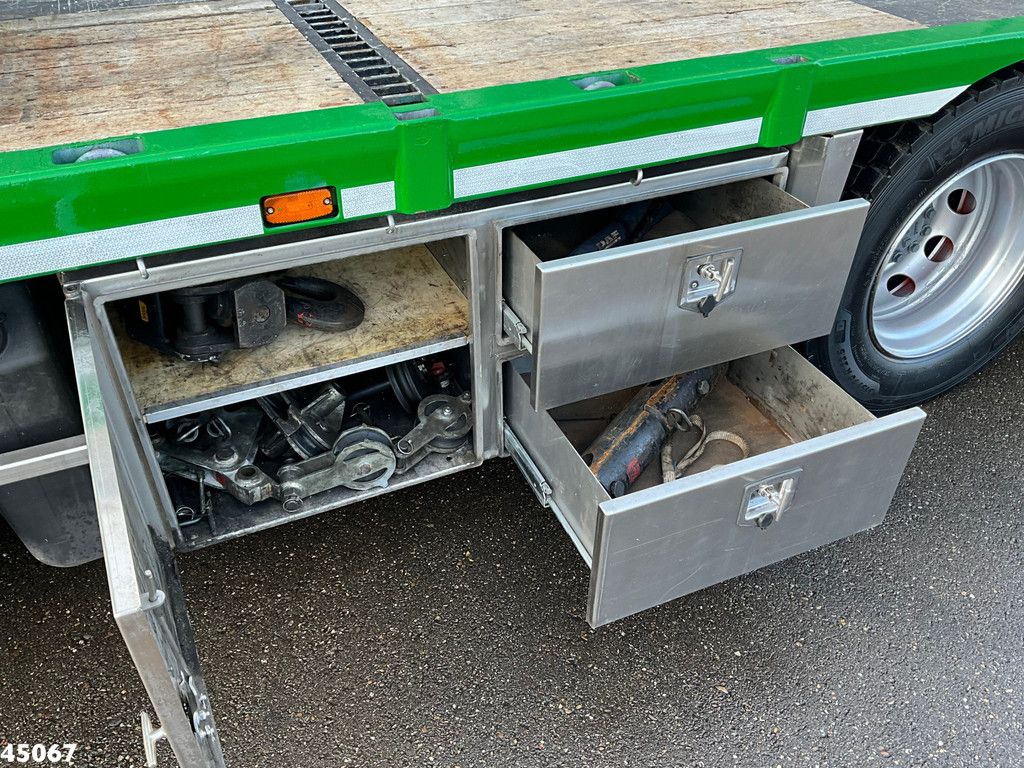 DAF FAX 85 CF 410 HMF 85 Tonmeter laadkraan + Fly-jib