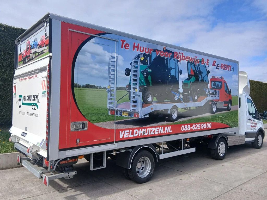 Ford Transit Gesloten oplegger 6,5 m.