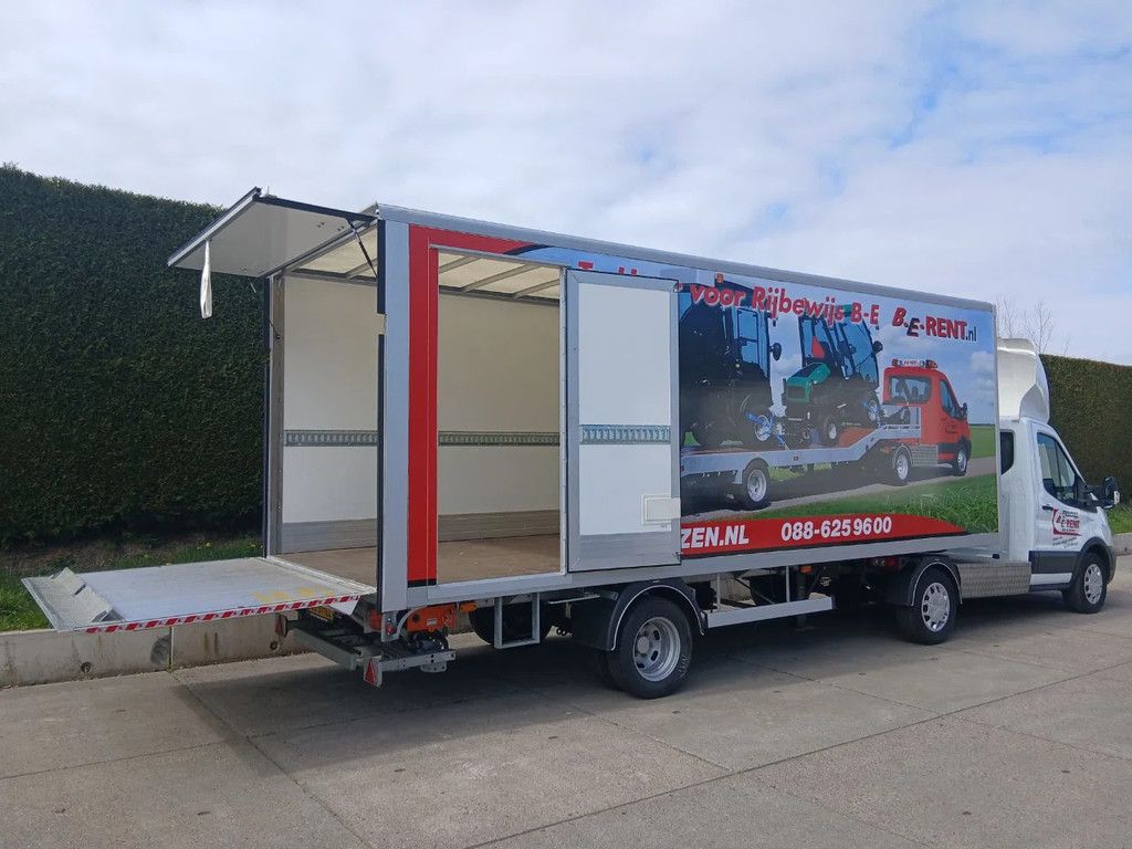 Ford Transit Gesloten oplegger 6,5 m.