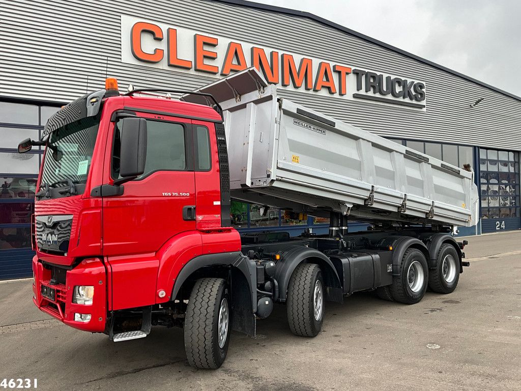 MAN TGS 35.500 8x4 Full Steel Meiller 16m³ Kipper