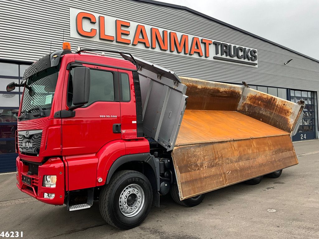 MAN TGS 35.500 8x4 Full Steel Meiller 16m³ Kipper