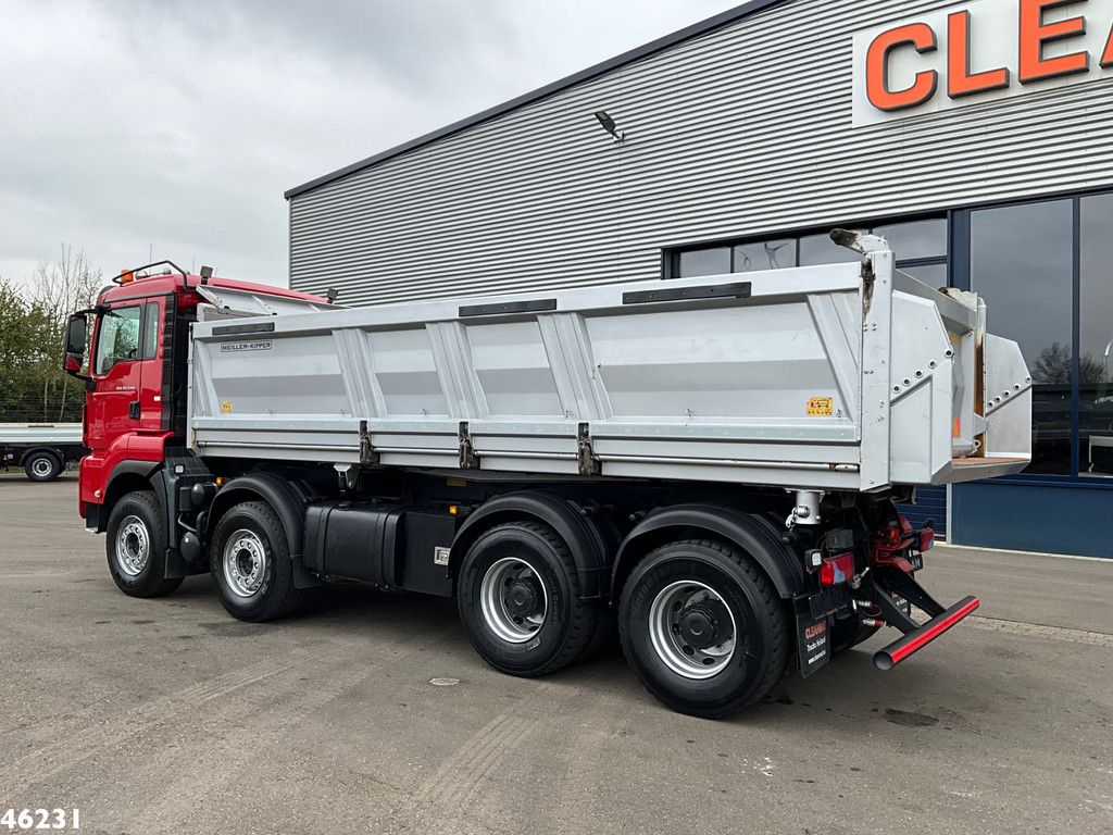 MAN TGS 35.500 8x4 Full Steel Meiller 16m³ Kipper