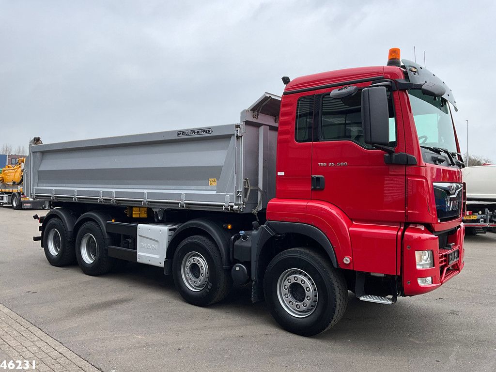MAN TGS 35.500 8x4 Full Steel Meiller 16m³ Kipper