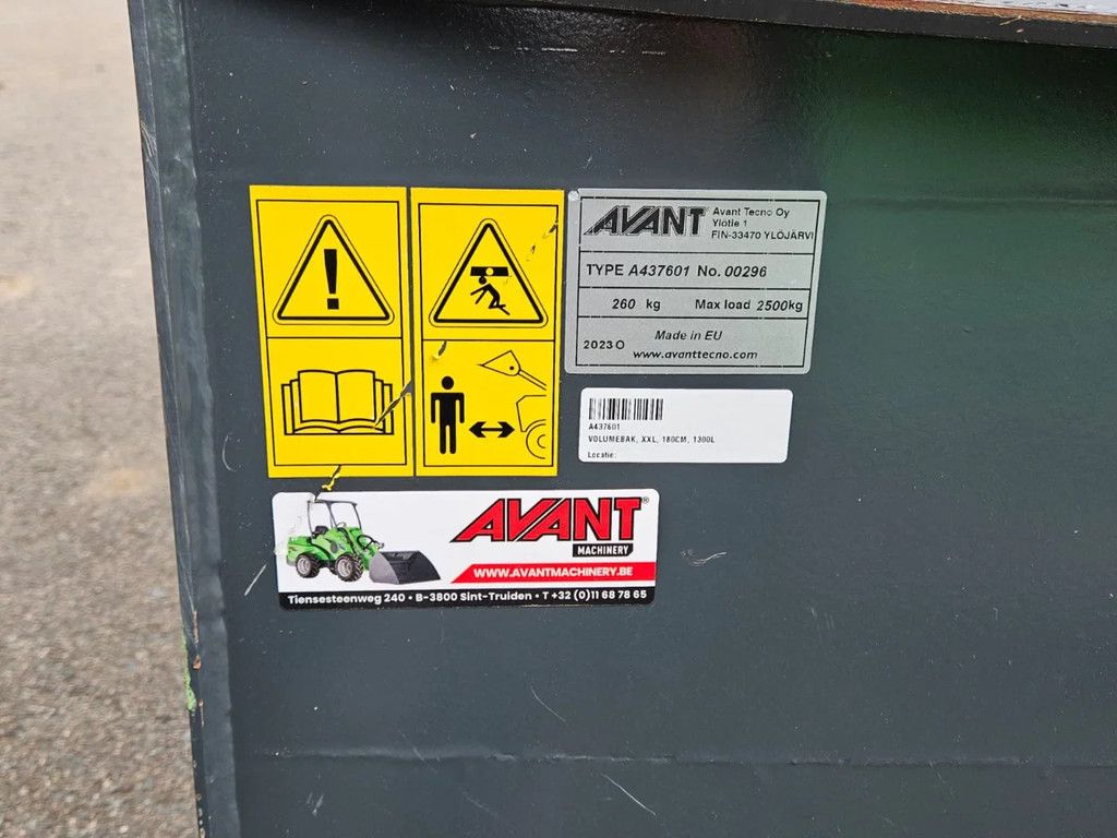 Avant Volumebak 180 cm XXL