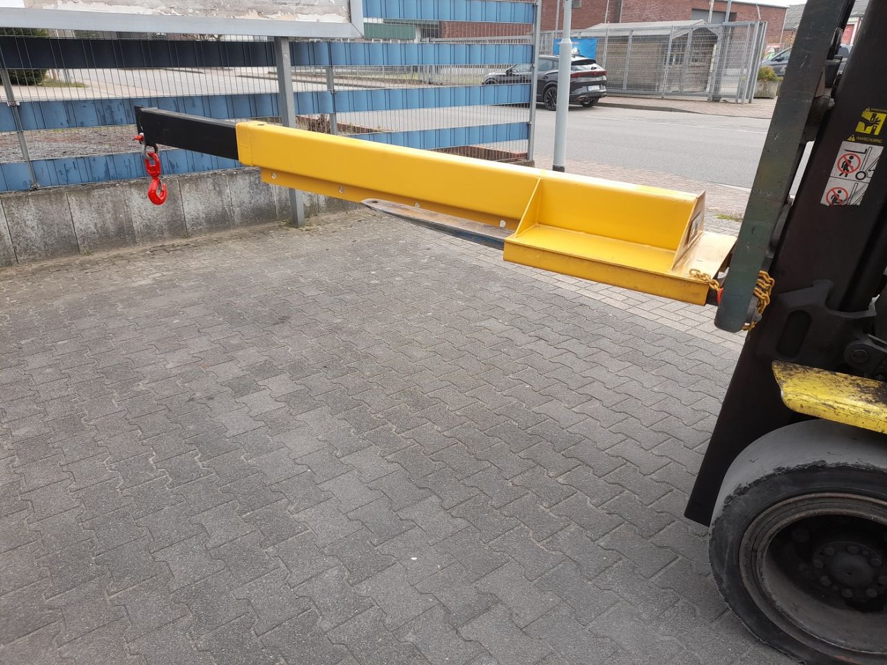 Heftruckarm / kraanarm / Telescooparm Heftruck