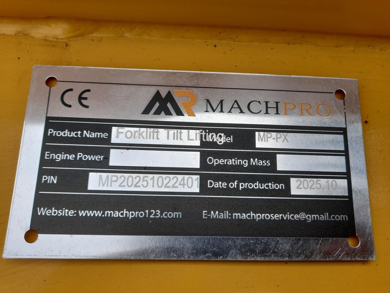 Heftruckarm / kraanarm / Telescooparm Heftruck